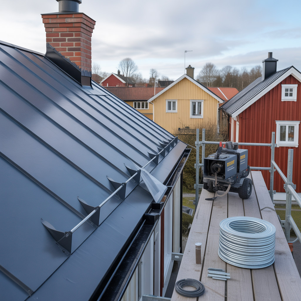 kostnad for bandtackning per m2 2025 material och arbete