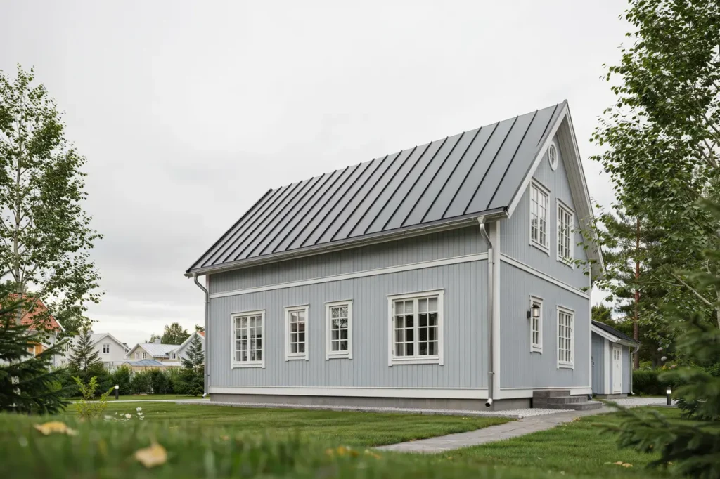 renovering av pl ttak och h ngr nnor p villa i limhamn